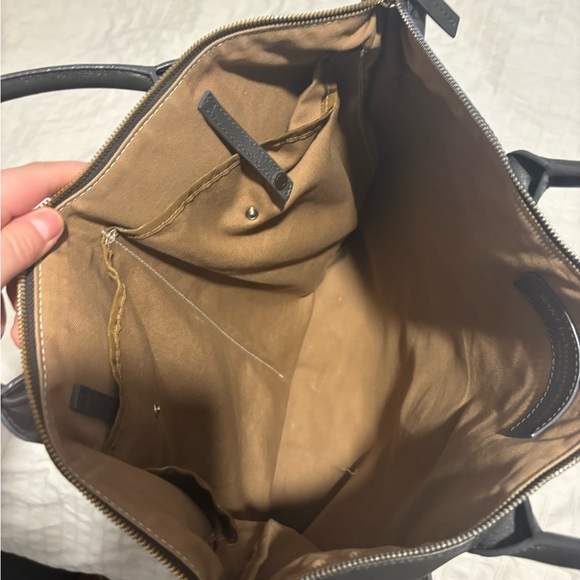 WANT Les Essentiels Grey Leather Tote - Picture 5 of 11